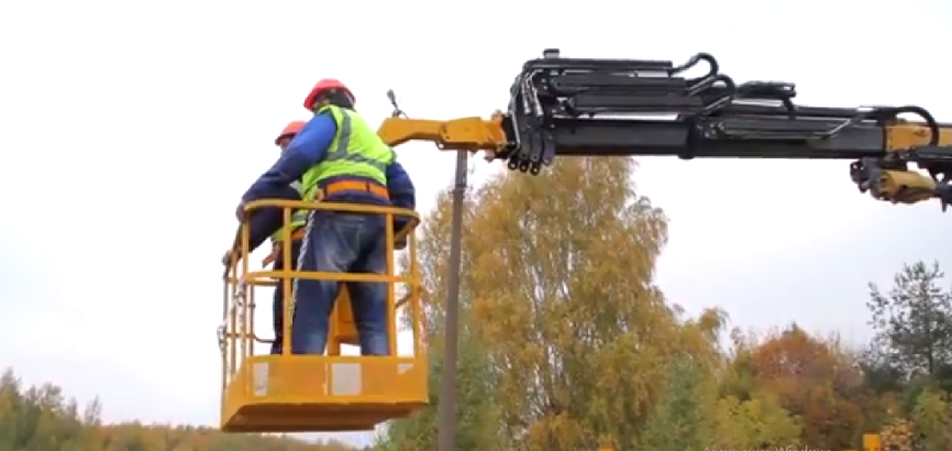 монтажная карзина для автовышки